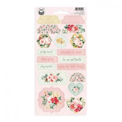 Chipboard Sticker - Flowerish 03