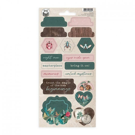 Chipboard Sticker - Naturalist 03