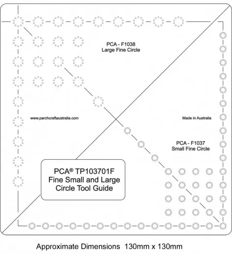 FINE Small & Large Circle Tool Guide