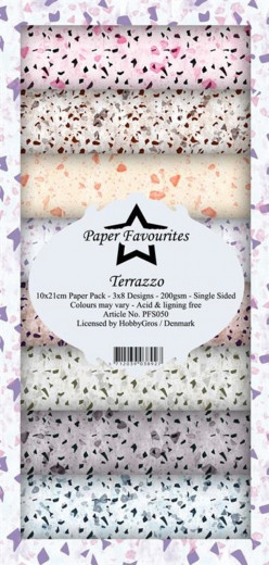 Paper Favourites Terrazzo Slim Paper Pack