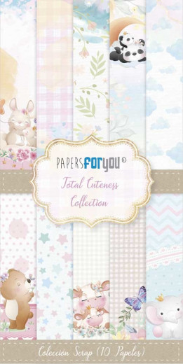 Total Cuteness 6x12 Slim Scrap Paper Pack