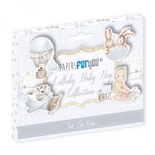 Papers for You Die-Cuts - Lullaby Baby Boy