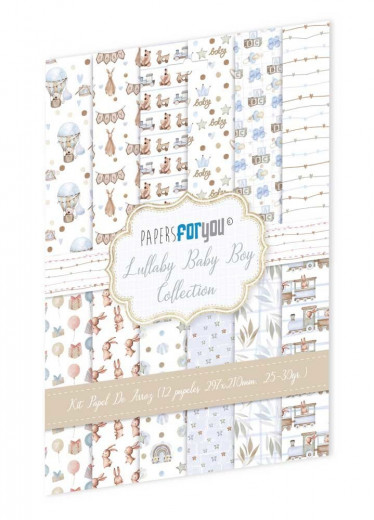 Lullaby Baby Boy - Rice Paper Kit