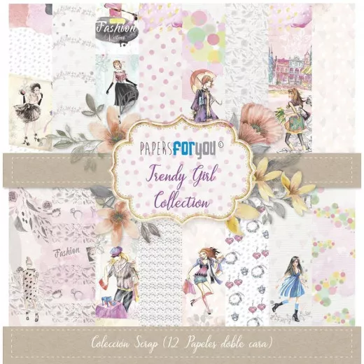 Trendy Girl 12x12 Paper Pack