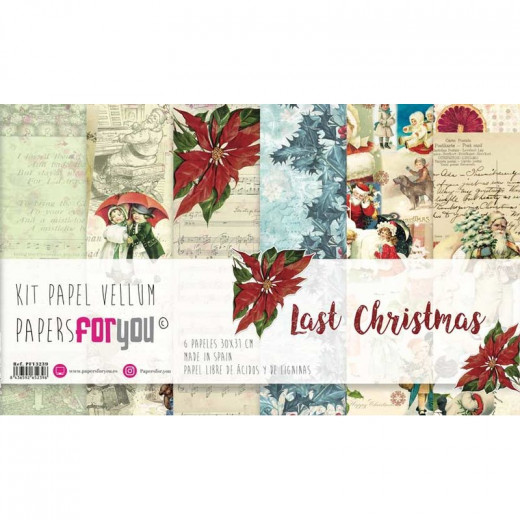 Last Christmas 12x12 Vellum Kit