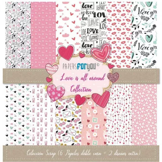 Love Is All Around 12x12 Paper Pack