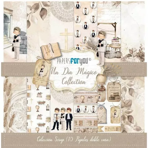 Un Dia Magico Boy 12x12 Paper Pack