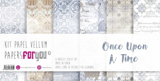 Once Upon A Time 12x12 Vellum Kit