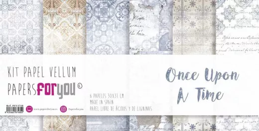 Once Upon A Time 12x12 Vellum Kit