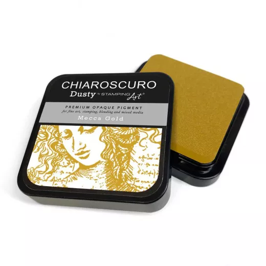 Chiaroscuro Dusty Ink Pad - Mecca Gold