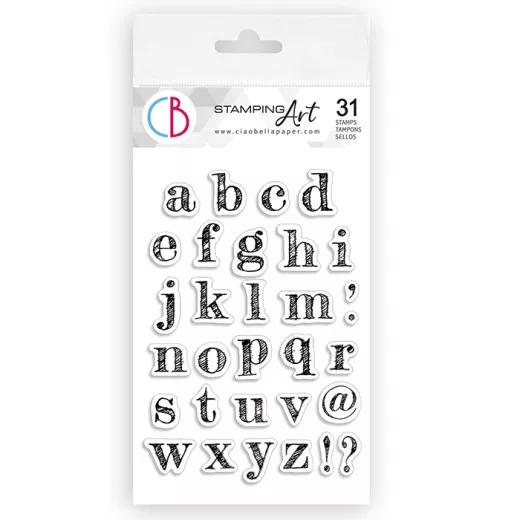 Clear Stamps - Design Lowercase Alphabet