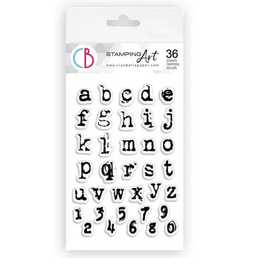 Clear Stamps - Reporter Lowercase Alphabet