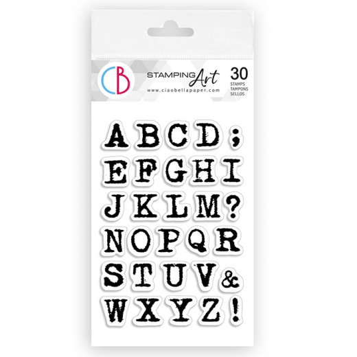 Clear Stamps - Remintgon Uppercase Alphabet