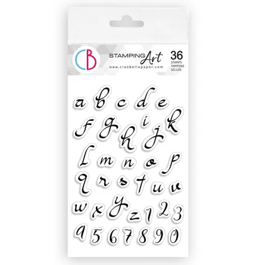 Clear Stamps - Moonlight Lowercase Alphabet