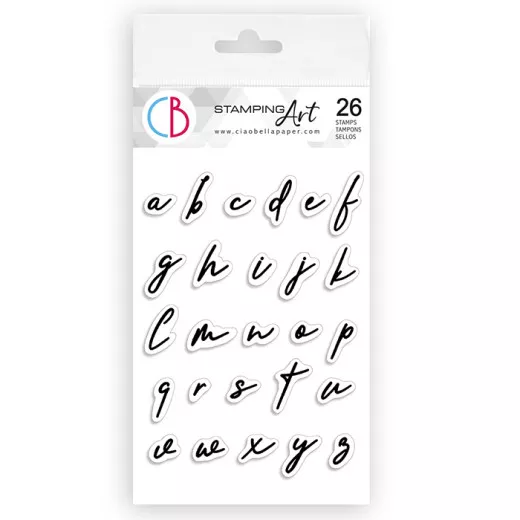 Clear Stamps - Muse Lowercase Alphabet