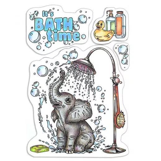 Clear Stamps - Its Bath Time