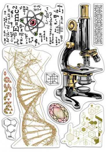 Clear Stamp Set - Science