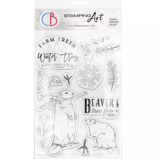 Clear Stamp Set - Beavers Tree Farm