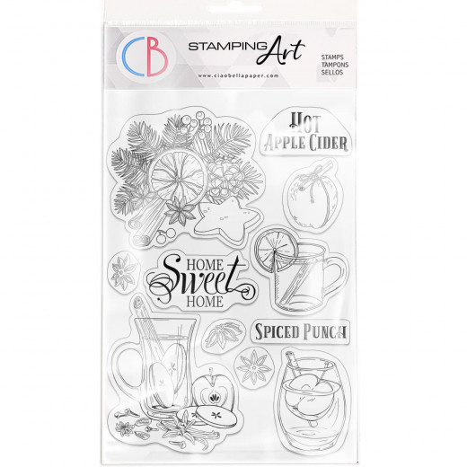 Clear Stamp Set - Hot Apple Cider