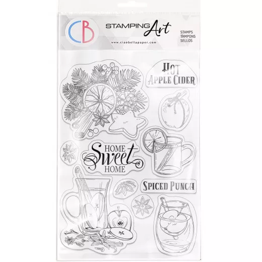 Clear Stamp Set - Hot Apple Cider