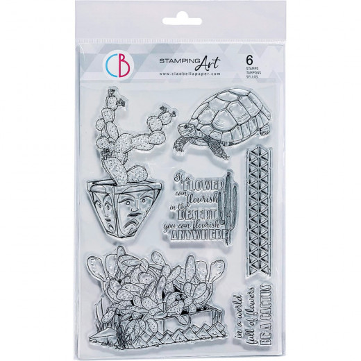 Clear Stamp Set - Garden in the desert