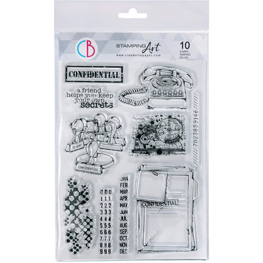 Clear Stamp Set - Confidential