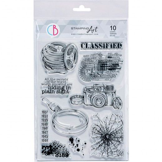 Clear Stamp Set - Classified