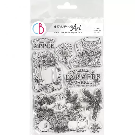 Clear Stamp Set - Pick your own Apple