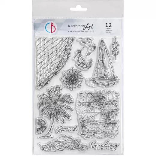 Clear Stamp Set - Sailing Trip