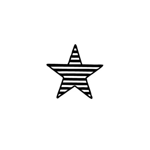 Stempel - Stern Streifen