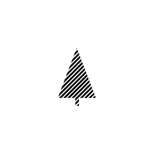 Stempel - Tannenbaum Streifen