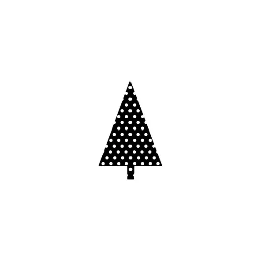 Stempel - Tannenbaum Punkte