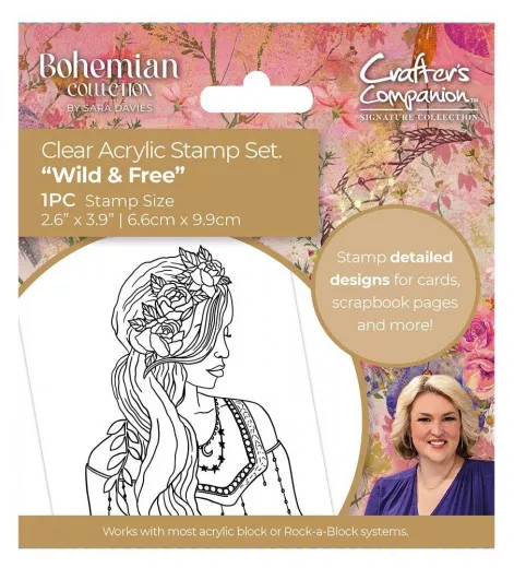 Clear Stamps - Bohemian Collection - Wild & Free