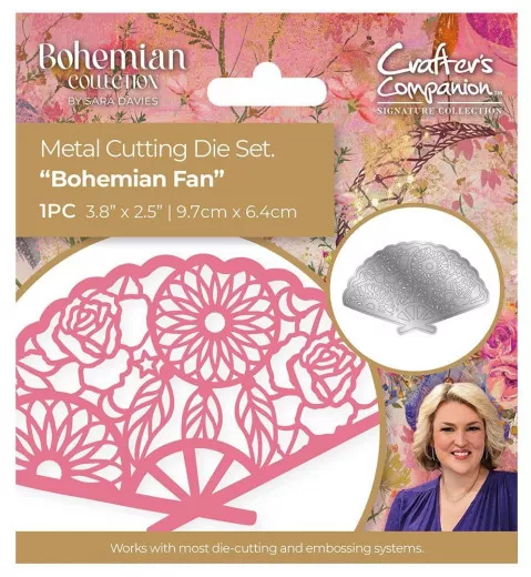 Metal Cutting Die - Bohemian Collection - Bohemian Fan