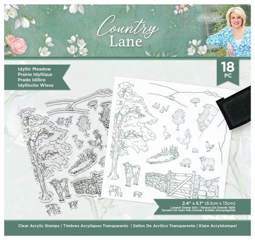 Clear Stamps - Country Lane Idyllic Meadow