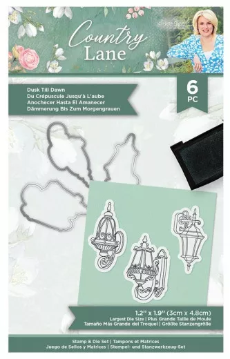 Clear Stamps and Cutting Die - Country Lane Dusk Till Dawn