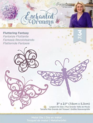 Metal Die - Enchanted Dreams Fluttering Fantasy