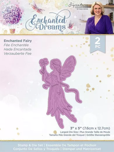 Clear Stamps and Die - Enchanted Dreams Enchanted Fairy