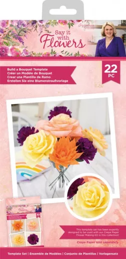 Say It With Flowers Template Build A Bouquet