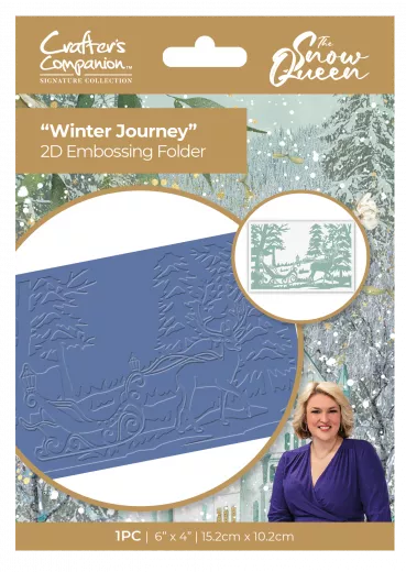 Embossing Folder - The Snow Queen - Winter Journey