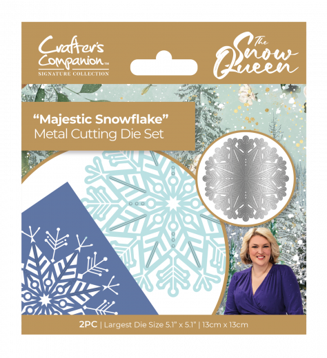 Metal Cutting Die - The Snow Queen - Majestic Snowflake