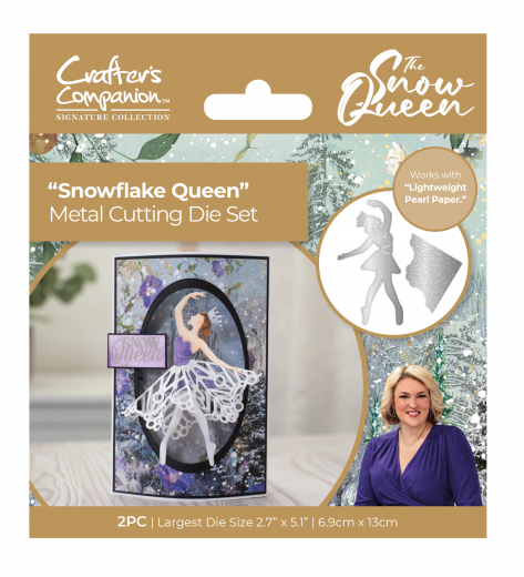 Metal Cutting Die - The Snow Queen - Snowflake Queen