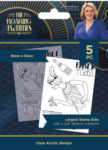 Clear Stamps - The Roaring 20’s - Raise a Glass