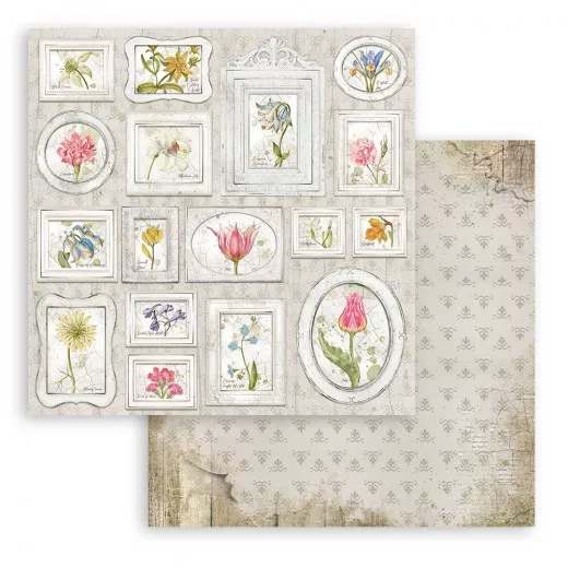 Stamperia 2-seitiges 12x12 Designpapier - Romantic Garden House