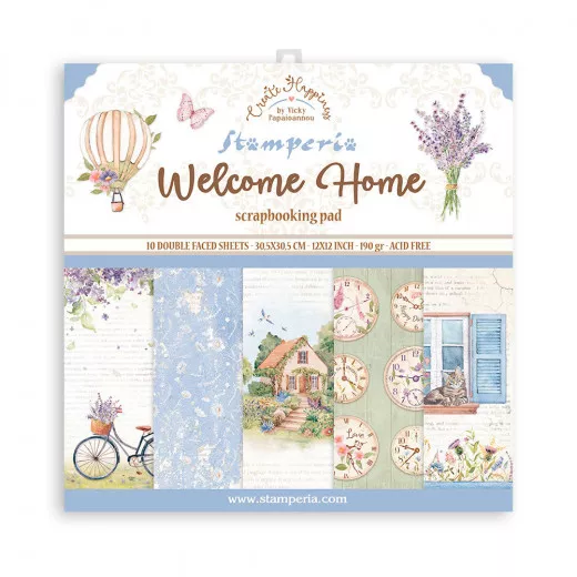 Create Happiness Welcome Home 12x12 Paper Pack