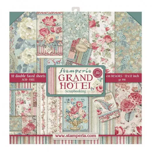 Grand Hotel 12x12 Paper Pack