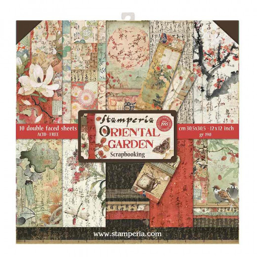 Oriental Garden 12x12 Paper Pack