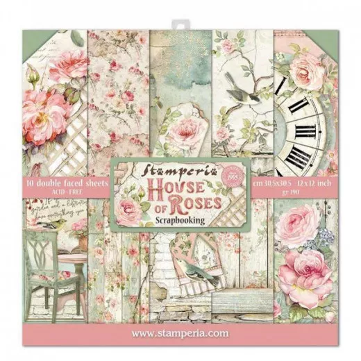 House of Roses 12x12 Paper Pack