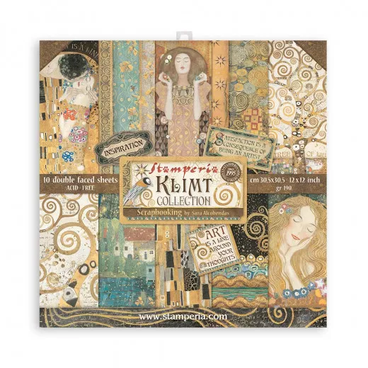 Klimt 12x12 Paper Pack