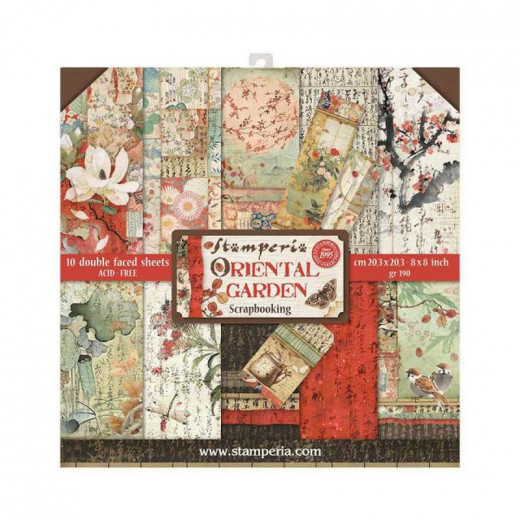 Oriental Garden 8x8 Paper Pack